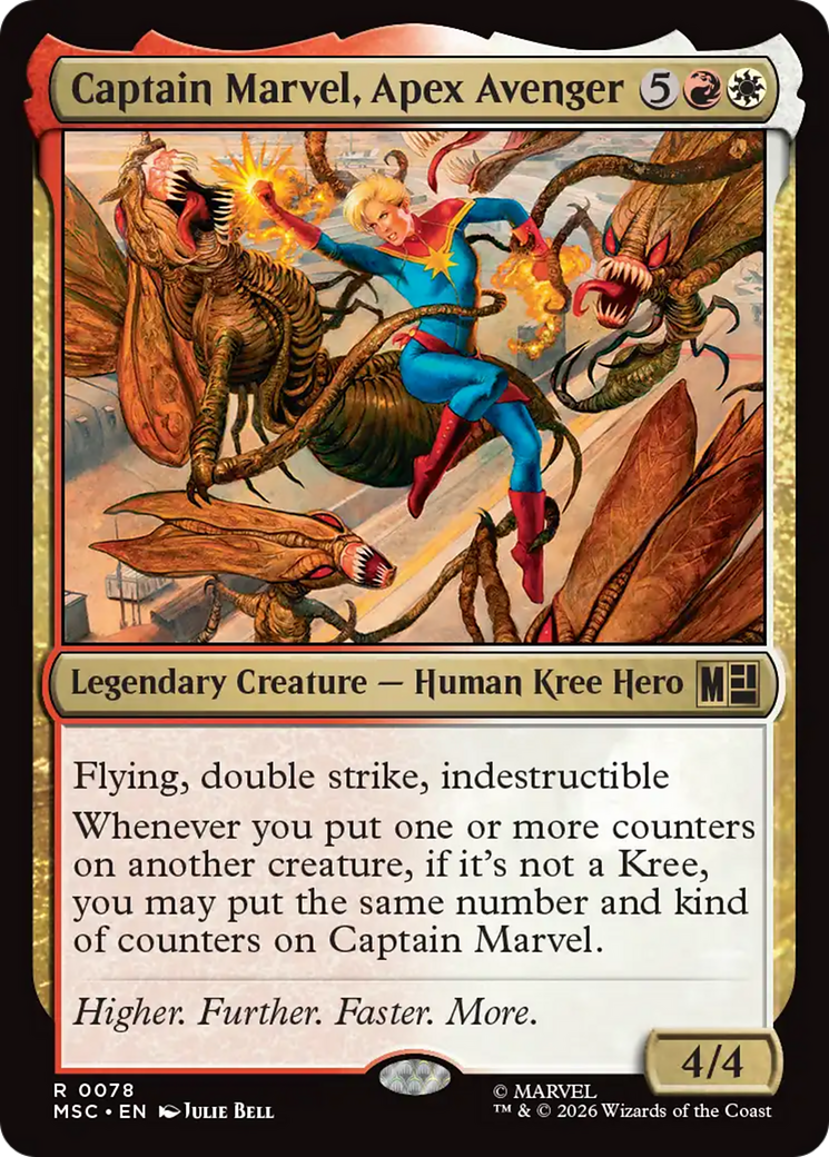 Captain Marvel, Apex Avenger [Marvel Super Heroes Commander] | Exor Games Bridgewater
