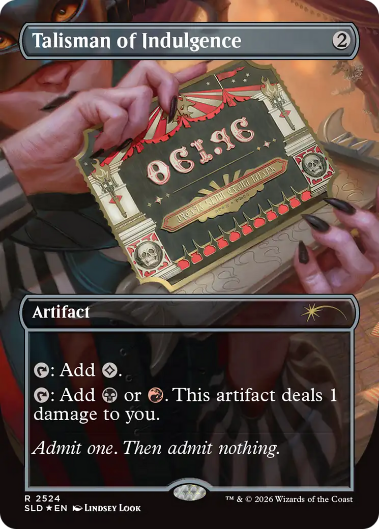 Talisman of Indulgence [Secret Lair Drop Series] | Exor Games Bridgewater
