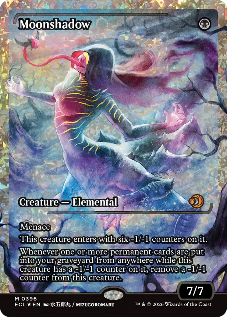 Moonshadow (0396) (Showcase) (Fracture Foil) [Lorwyn Eclipsed] | Exor Games Bridgewater