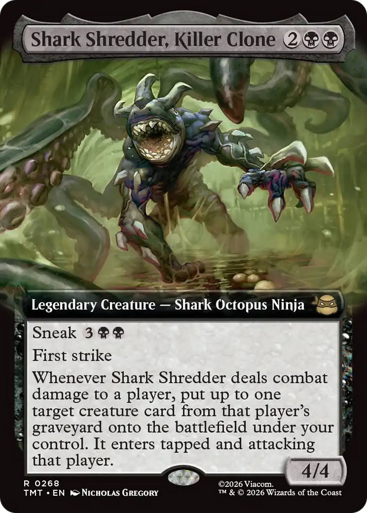 Shark Shredder, Killer Clone (Extended Art) [Teenage Mutant Ninja Turtles] | Exor Games Bridgewater