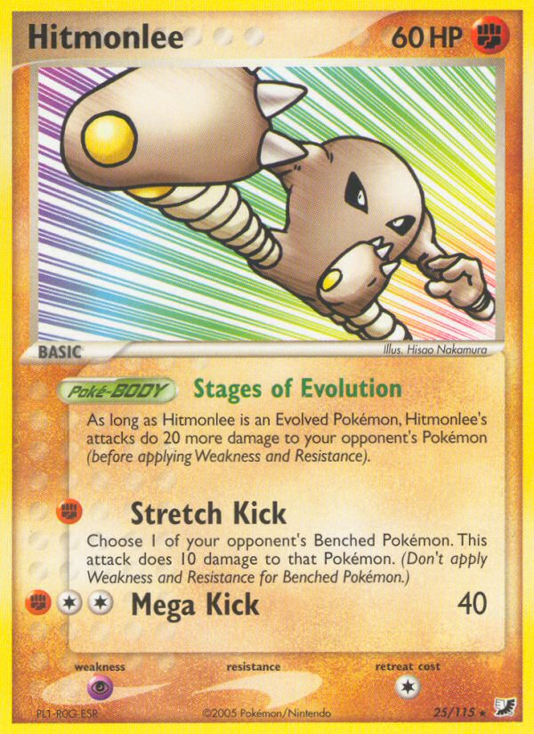 Hitmonlee (25/115) [EX: Unseen Forces] | Exor Games Bridgewater