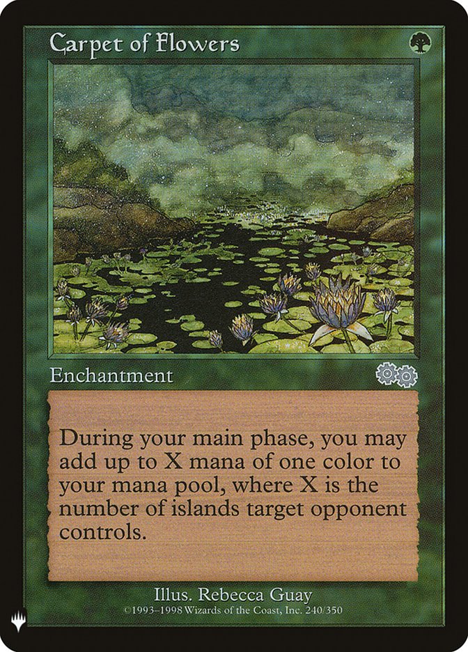 Carpet of Flowers [Mystery Booster] | Exor Games Bridgewater