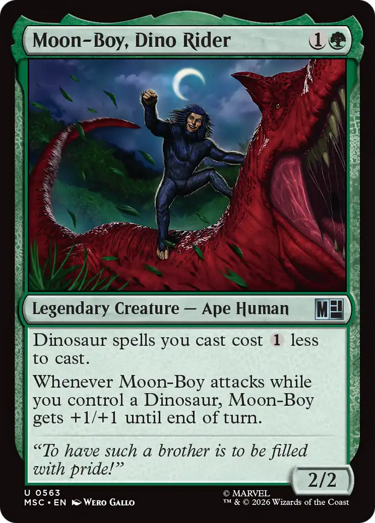 Moon-Boy, Dino Rider [Marvel Super Heroes Commander] | Exor Games Bridgewater