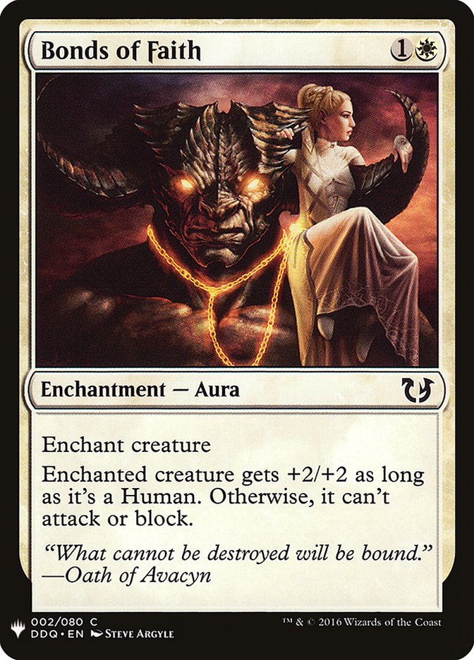 Bonds of Faith [Mystery Booster] | Exor Games Bridgewater