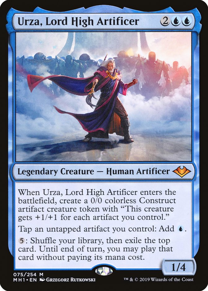 Urza, Lord High Artificer [Modern Horizons] | Exor Games Bridgewater