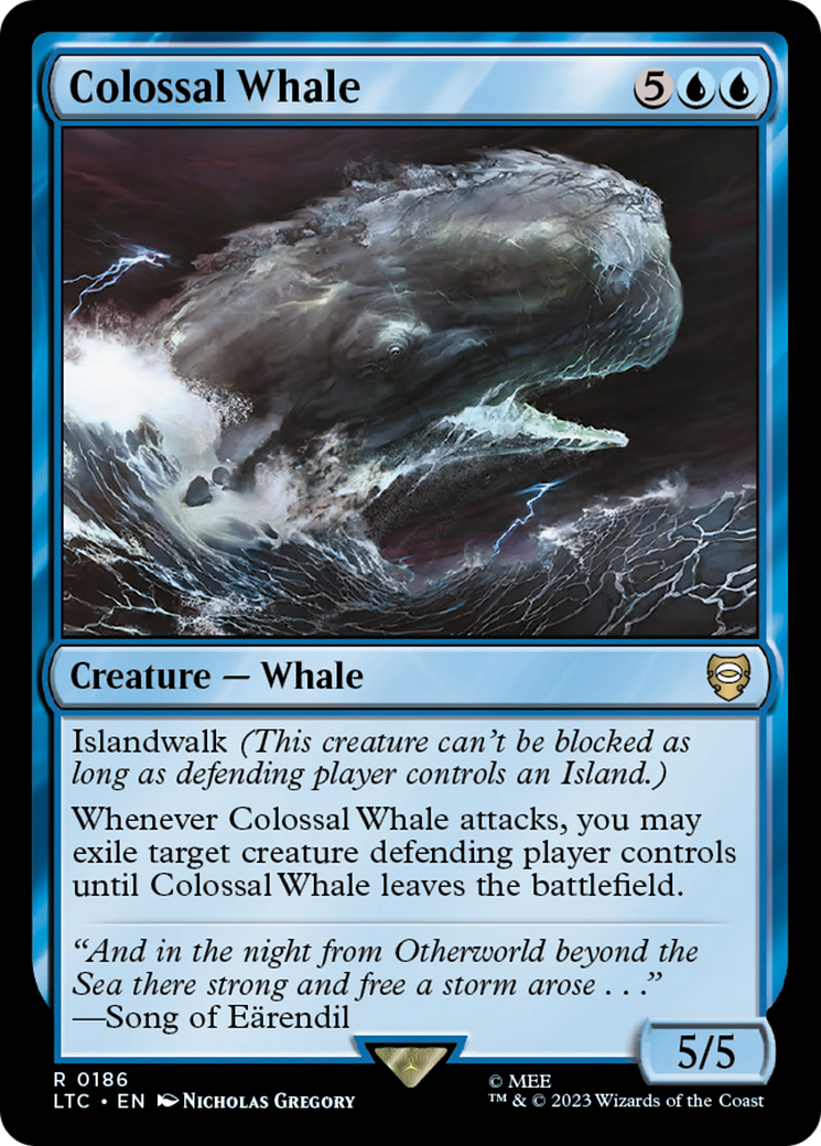 Colossal Whale [The Lord of the Rings: Tales of Middle-Earth Commander] | Exor Games Bridgewater