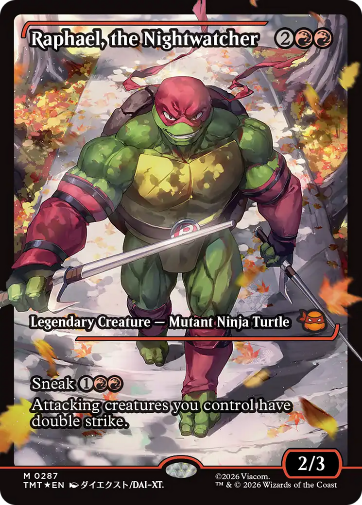 Raphael, the Nightwatcher (Showcase) [Teenage Mutant Ninja Turtles] | Exor Games Bridgewater