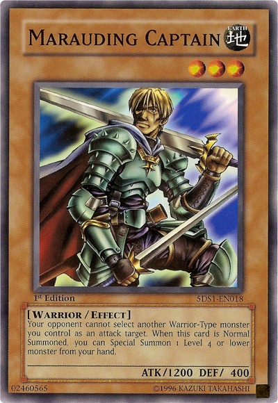 Marauding Captain [5DS1-EN018] Common | Exor Games Bridgewater
