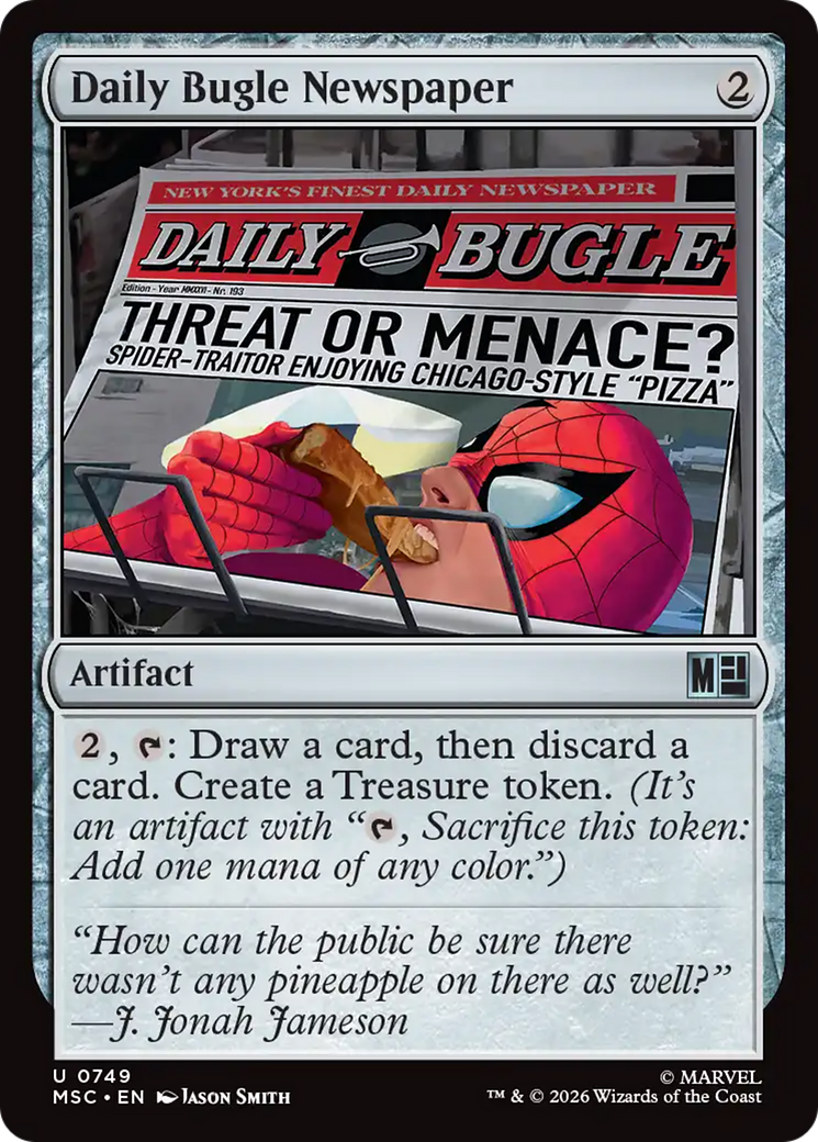 Daily Bugle Newspaper [Marvel Super Heroes Commander] | Exor Games Bridgewater
