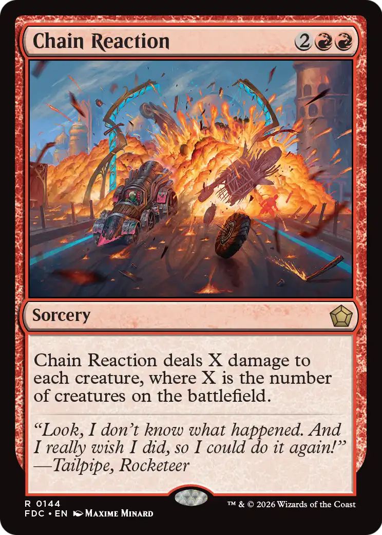 Chain Reaction [Foundations Commander] | Exor Games Bridgewater
