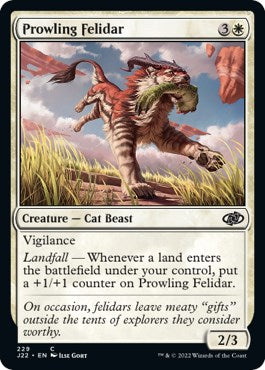Prowling Felidar [Jumpstart 2022] | Exor Games Bridgewater