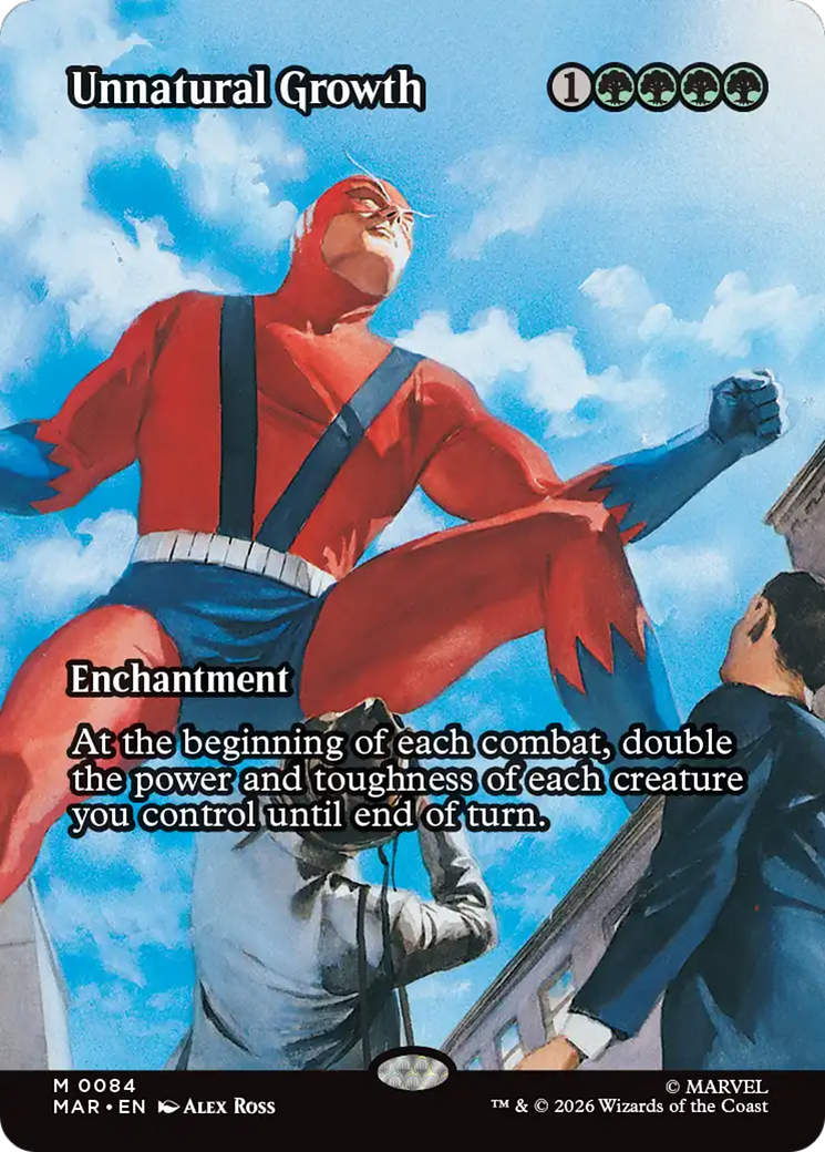 Unnatural Growth (Borderless) [Marvel Universe: Eternal-Legal] | Exor Games Bridgewater
