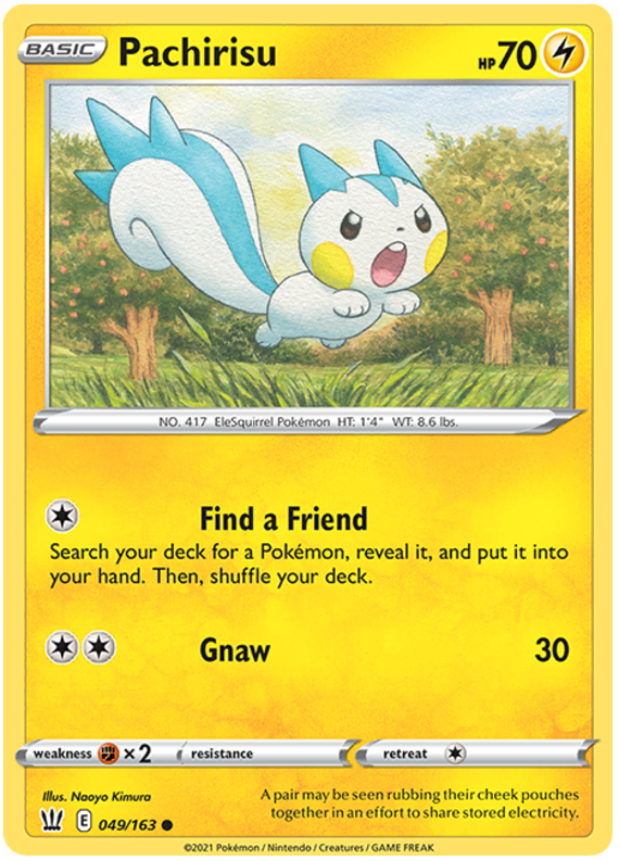 Pachirisu (049/163) [Sword & Shield: Battle Styles] | Exor Games Bridgewater