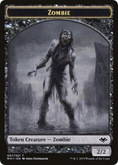 Zombie // Golem Double-Sided Token [Modern Horizons Tokens] | Exor Games Bridgewater