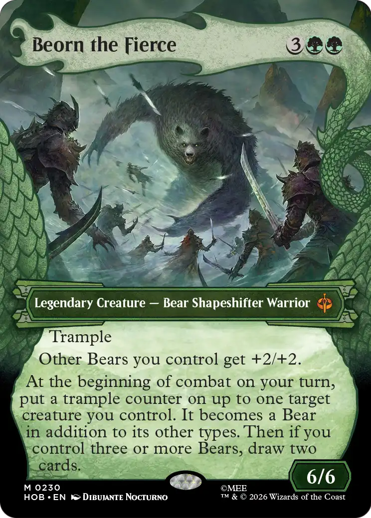 Beorn the Fierce (Showcase) [The Hobbit] | Exor Games Bridgewater