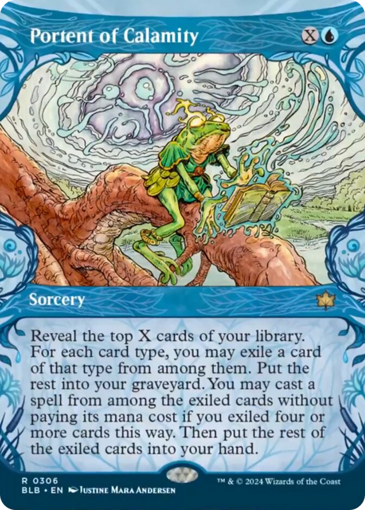 Portent of Calamity (Showcase) [Bloomburrow] | Exor Games Bridgewater