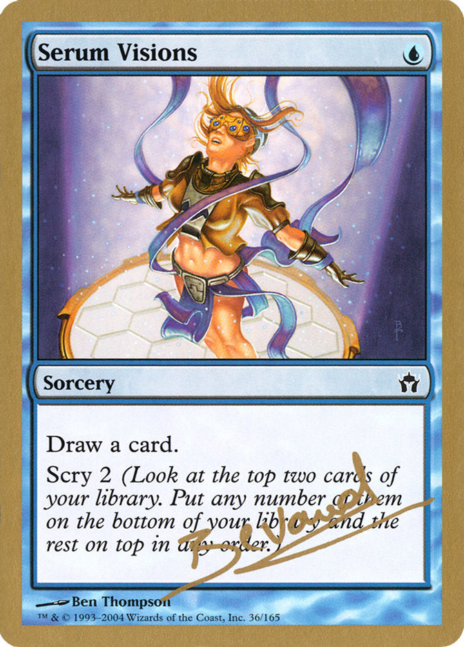 Serum Visions (Manuel Bevand) [World Championship Decks 2004] | Exor Games Bridgewater