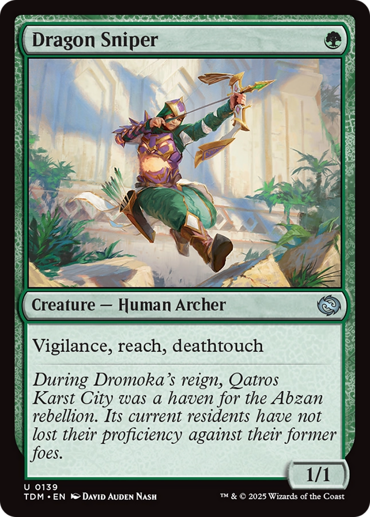 Dragon Sniper [Tarkir: Dragonstorm] | Exor Games Bridgewater