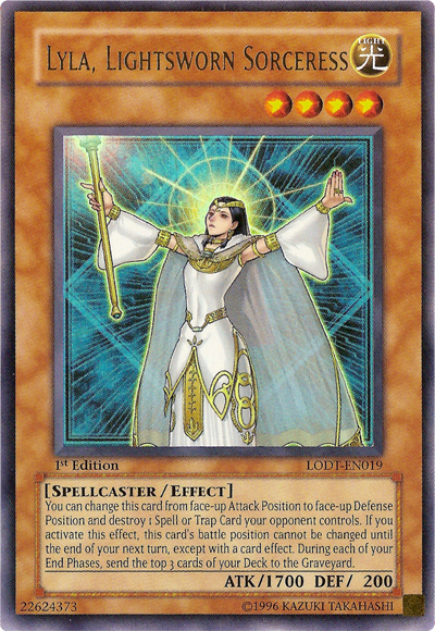 Lyla, Lightsworn Sorceress [LODT-EN019] Ultra Rare | Exor Games Bridgewater