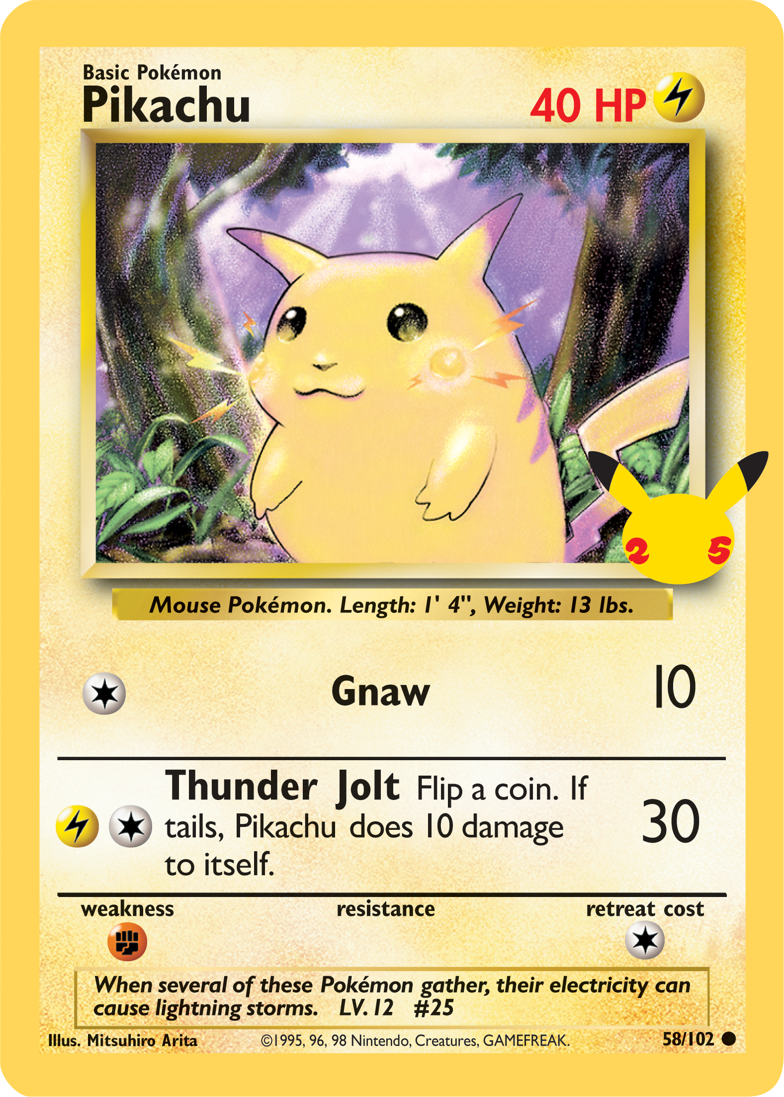 Pikachu (58/102) (Jumbo Card) [First Partner Pack] | Exor Games Bridgewater