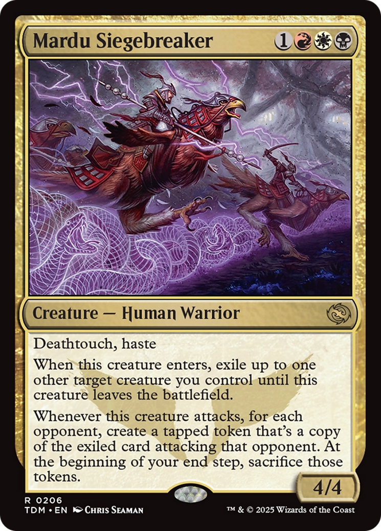 Mardu Siegebreaker [Tarkir: Dragonstorm] | Exor Games Bridgewater