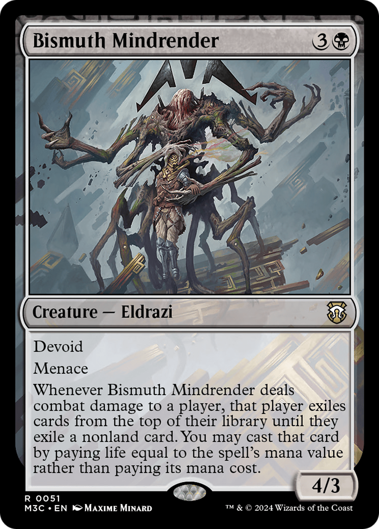 Bismuth Mindrender [Modern Horizons 3 Commander] | Exor Games Bridgewater