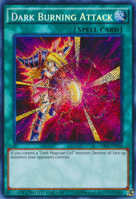 Dark Burning Attack [LDK2-ENS04] Secret Rare | Exor Games Bridgewater