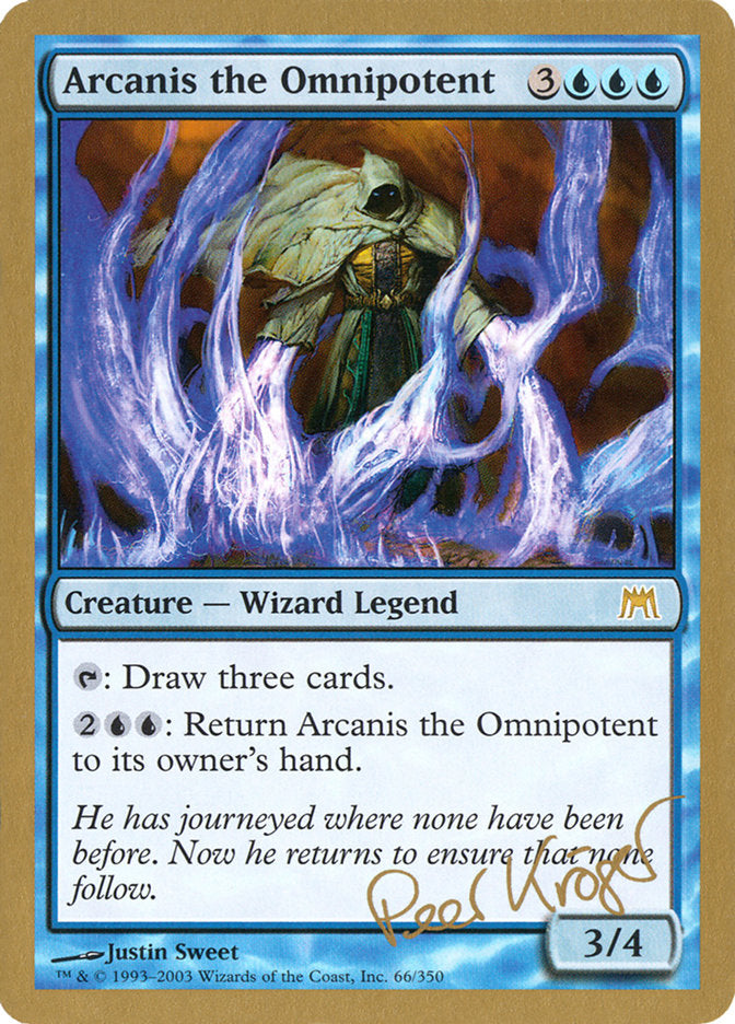 Arcanis the Omnipotent (Peer Kroger) [World Championship Decks 2003] | Exor Games Bridgewater