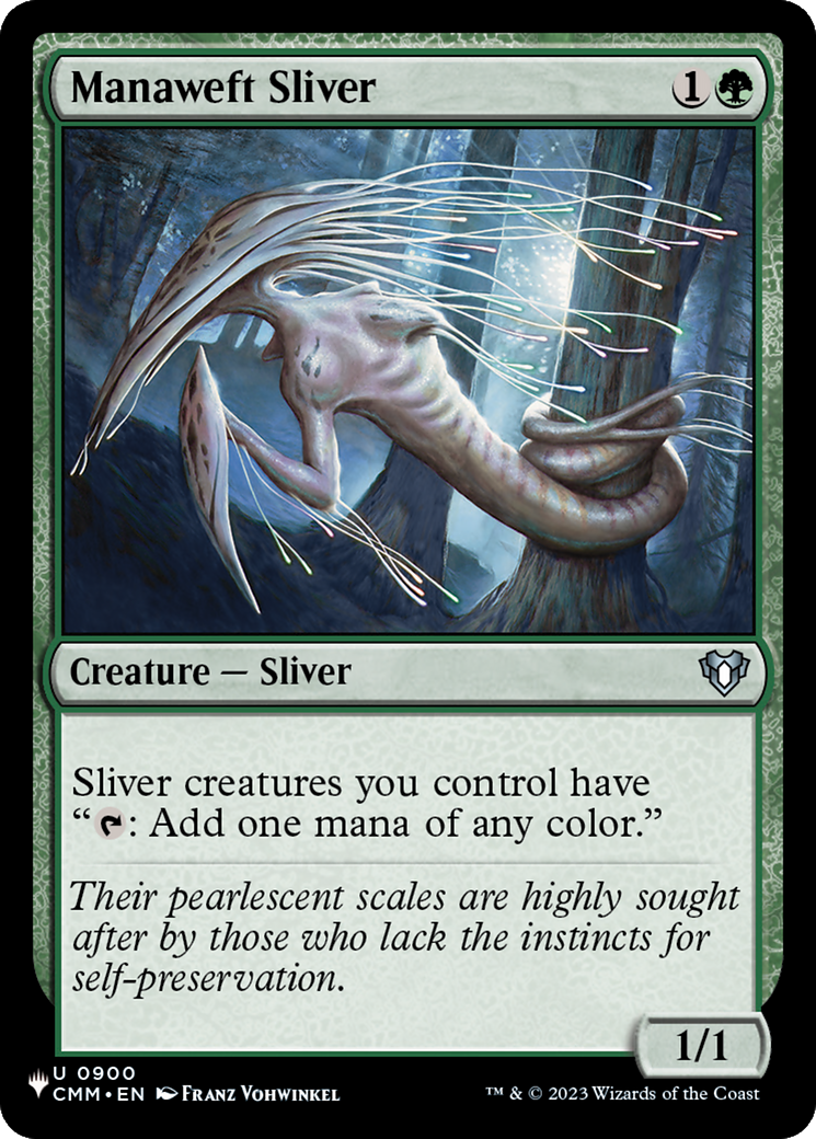 Manaweft Sliver (CMM) [The List] | Exor Games Bridgewater
