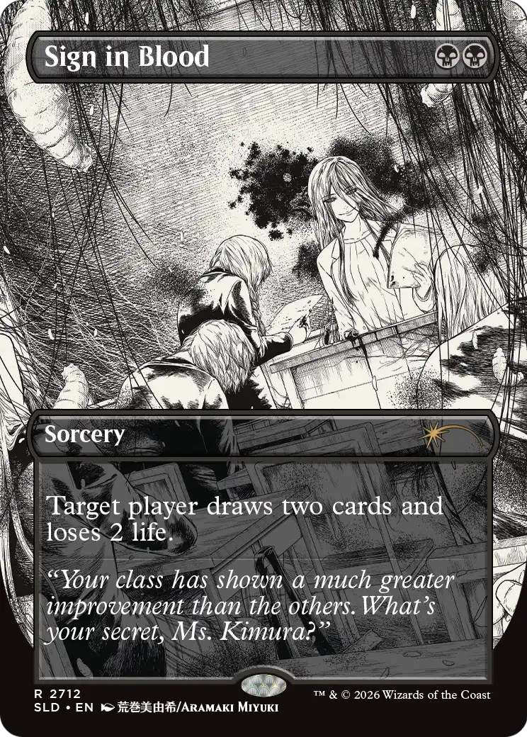 Sign in Blood [Secret Lair Drop Series] | Exor Games Bridgewater
