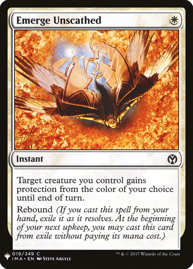 Emerge Unscathed [Mystery Booster] | Exor Games Bridgewater