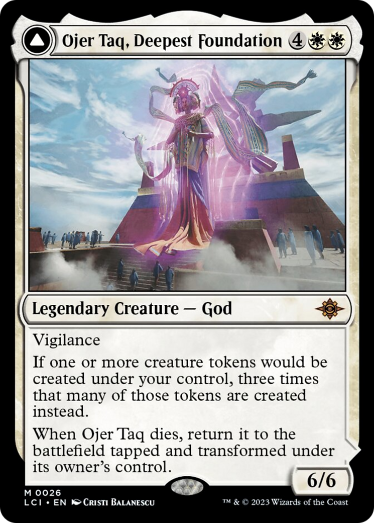 Ojer Taq, Deepest Foundation // Temple of Civilization [The Lost Caverns of Ixalan] | Exor Games Bridgewater