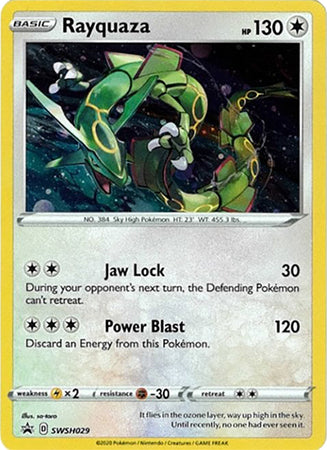 Rayquaza (SWSH029) [Sword & Shield: Black Star Promos] | Exor Games Bridgewater