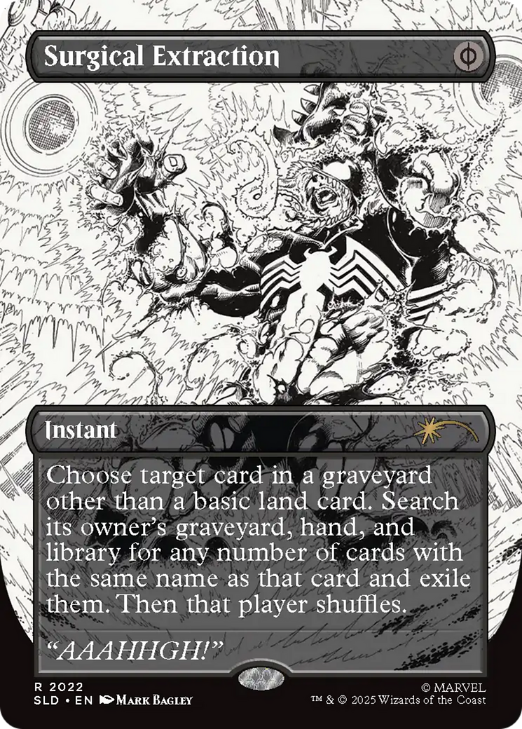 Surgical Extraction (2022) (Rainbow Foil) [Secret Lair Drop Series] | Exor Games Bridgewater