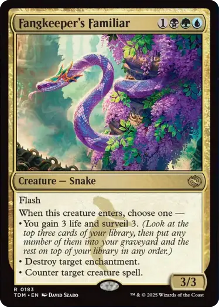 Fangkeeper's Familiar [Tarkir: Dragonstorm] | Exor Games Bridgewater