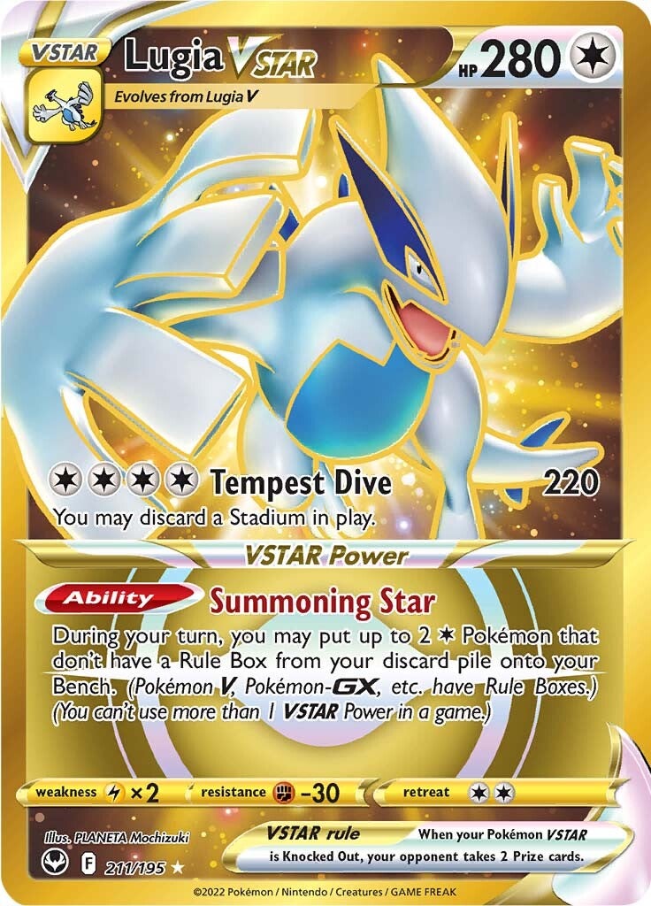 Lugia VSTAR (211/195) [Sword & Shield: Silver Tempest] | Exor Games Bridgewater