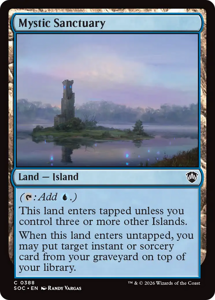 Mystic Sanctuary [Secrets of Strixhaven Commander] | Exor Games Bridgewater