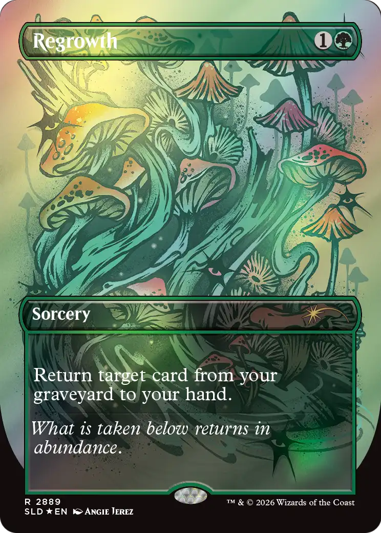 Regrowth (2889) [Secret Lair Drop Series] | Exor Games Bridgewater