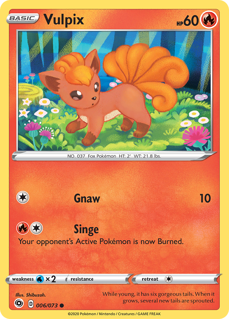 Vulpix (006/073) [Sword & Shield: Champion's Path] | Exor Games Bridgewater