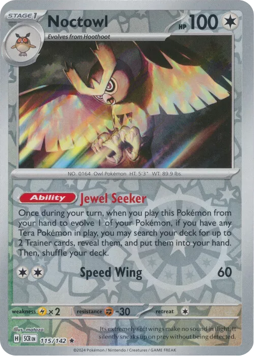 Noctowl (115/142) [Scarlet & Violet: Stellar Crown] | Exor Games Bridgewater