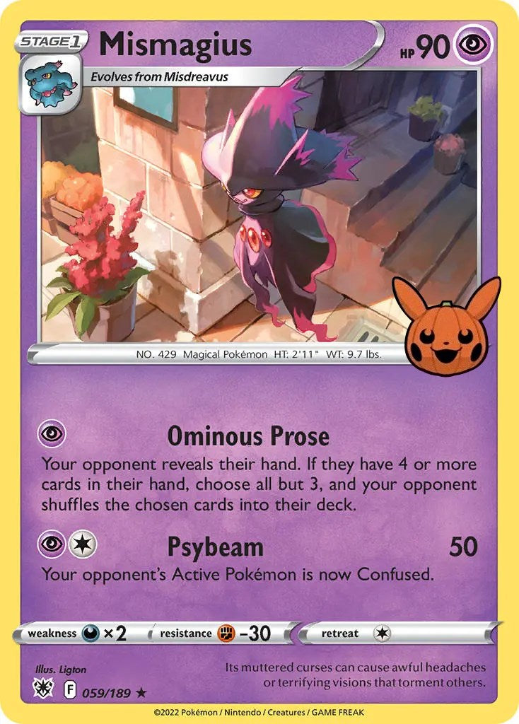 Mismagius (059/189) [Trick or Trade] | Exor Games Bridgewater