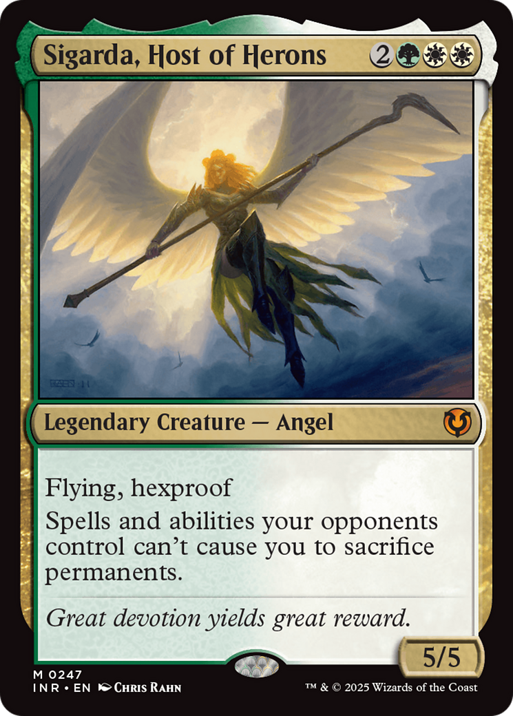 Sigarda, Host of Herons (Retro Frame) [Innistrad Remastered] | Exor Games Bridgewater