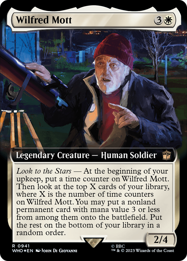 Wilfred Mott (Extended Art) (Surge Foil) [Doctor Who] | Exor Games Bridgewater