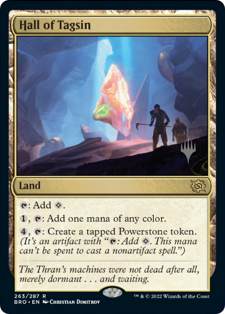 Hall of Tagsin (Promo Pack) [The Brothers' War Promos] | Exor Games Bridgewater