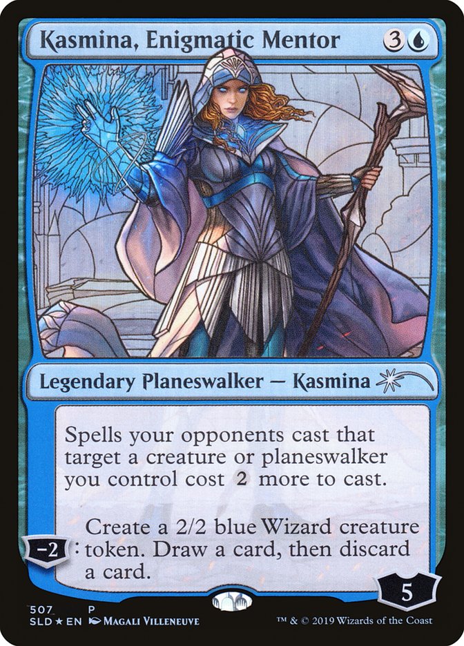 Kasmina, Enigmatic Mentor (Stained Glass) [Secret Lair Drop Promos] | Exor Games Bridgewater