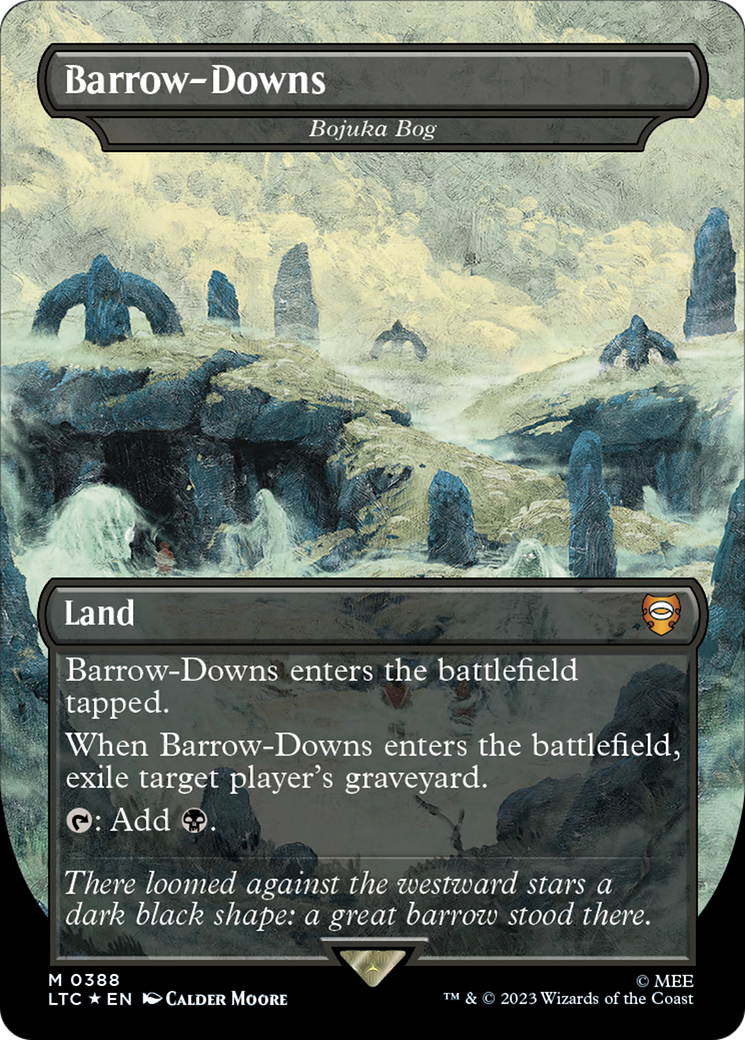 Barrow-Downs - Bojuka Bog (Surge Foil Realms and Relics) [The Lord of the Rings: Tales of Middle-Earth Commander] | Exor Games Bridgewater