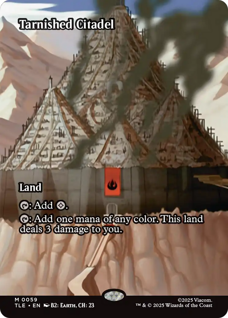 Tarnished Citadel (Borderless) [Avatar: The Last Airbender: Eternal-Legal] | Exor Games Bridgewater