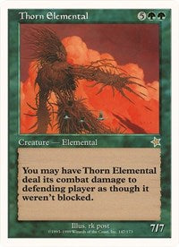 Thorn Elemental (Oversized) [Oversize Cards] | Exor Games Bridgewater