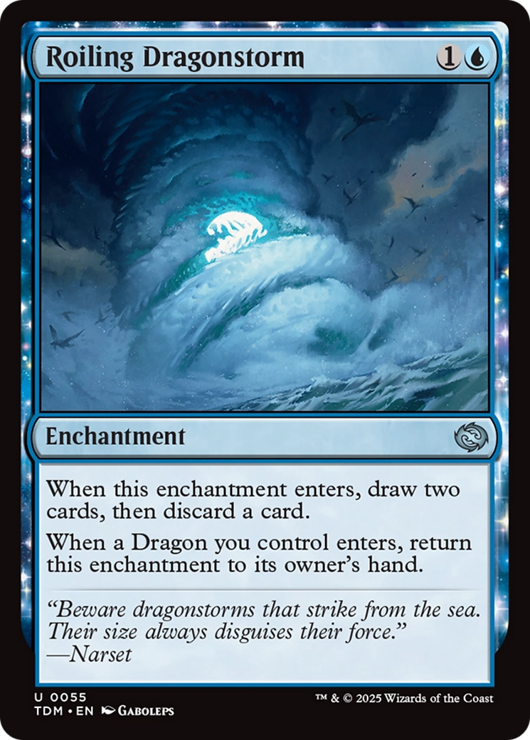 Roiling Dragonstorm [Tarkir: Dragonstorm] | Exor Games Bridgewater