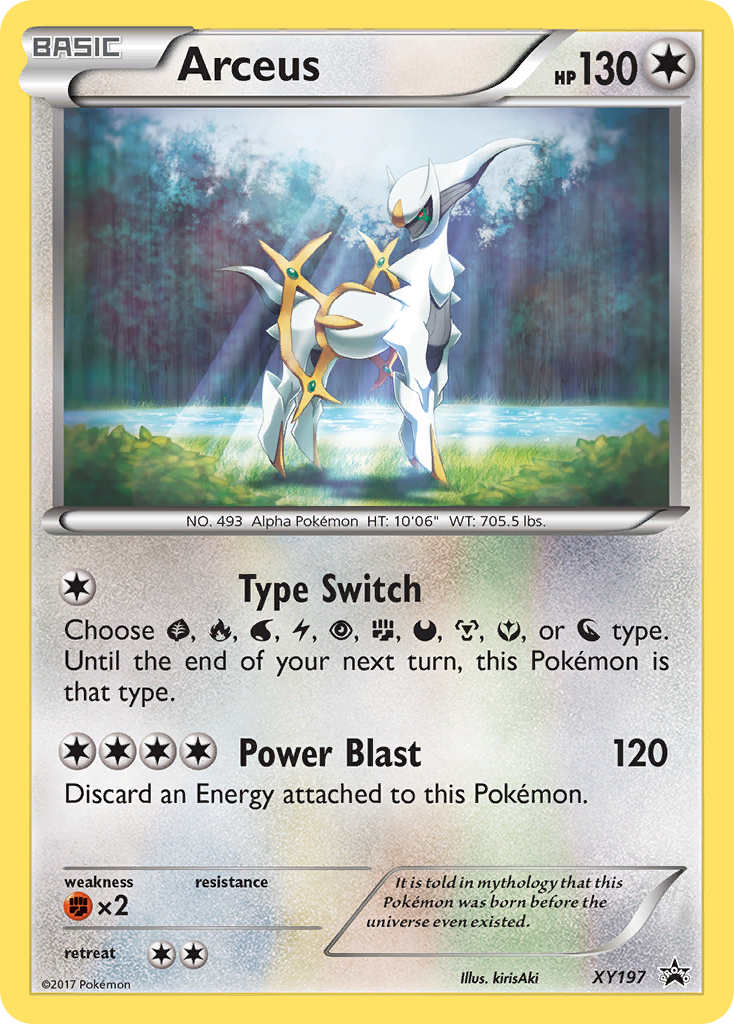 Arceus (XY197) [XY: Black Star Promos] | Exor Games Bridgewater